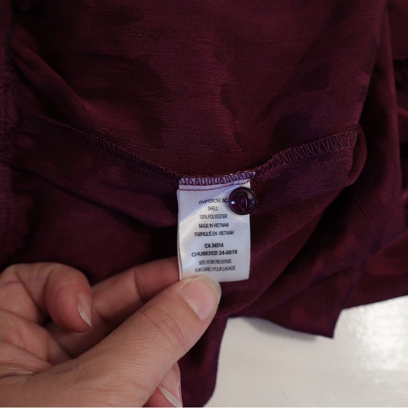 Elegant Purple Blouse Haver blouse plum - Picture 6 of 8